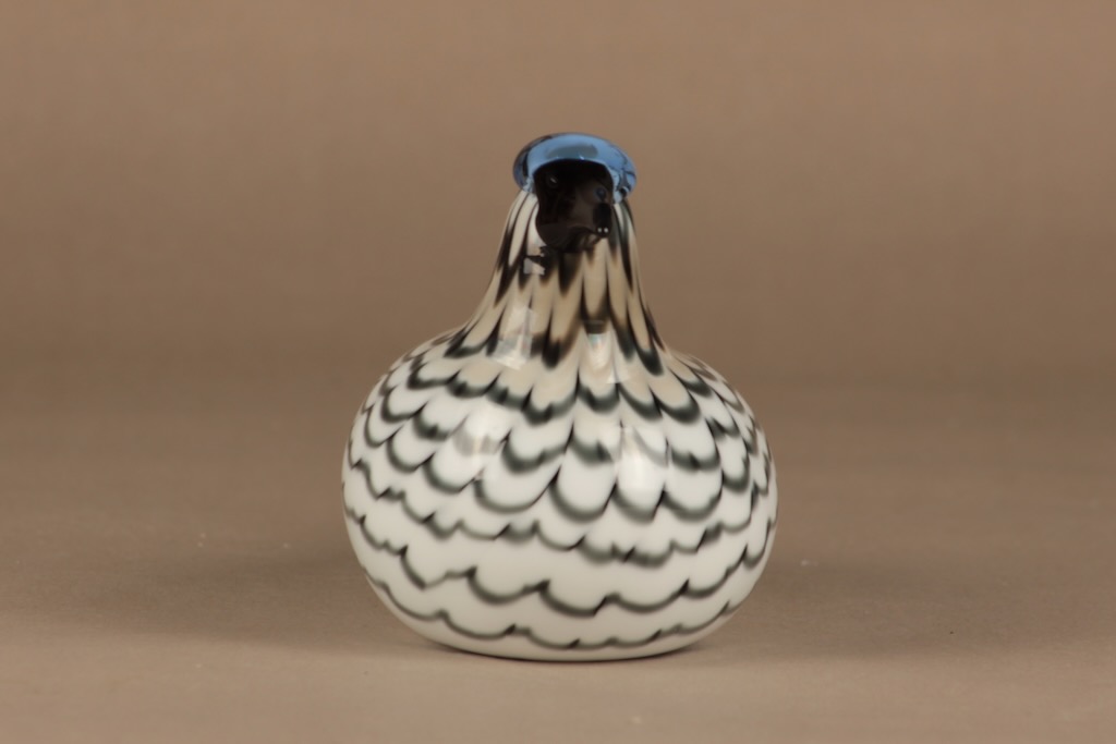 Nuutajärvi lintu , Tiira yrityslintu, suunnittelija Oiva Toikka, Tiira yrityslintu, signeerattu, numeroitu kuva 3