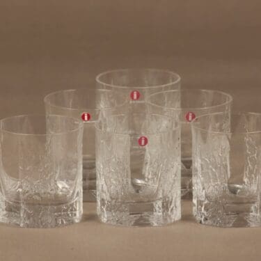 Iittala Kalinka vesilasi, 13 cl, 6 kpl, suunnittelija Tapio Wirkkala, 13 cl