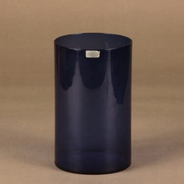 Nuutajärvi Purtilo maljakko, tummalila, suunnittelija Kaj Franck,