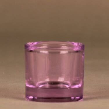Iittala Kivi candle lantern, light lilac designer Heikki Orvola