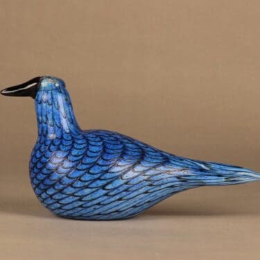 Nuutajärvi lintu , Kriikku, suunnittelija Oiva Toikka, Kriikku, signeerattu