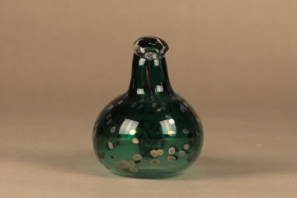 Nuutajärvi lintu , Pekkasiini, suunnittelija Oiva Toikka, Pekkasiini, signeerattu kuva 2