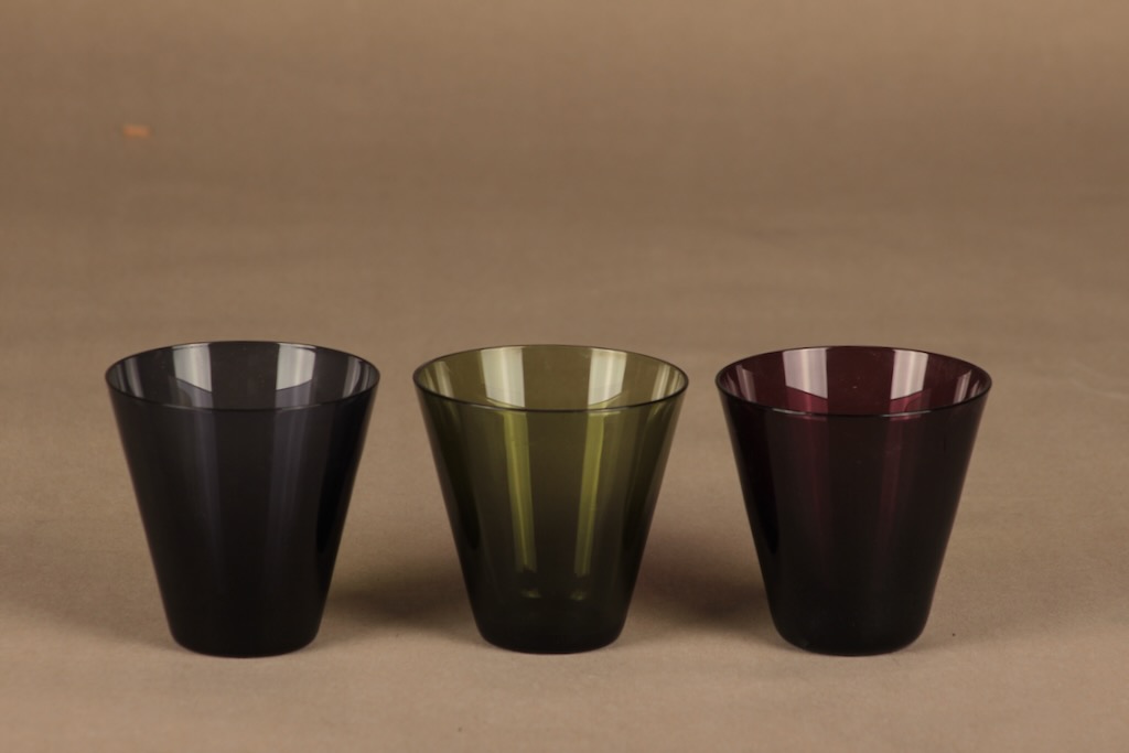 Nuutajärvi Kimara lasi, 20 cl, 6 kpl, suunnittelija Kaj Franck, 20 cl kuva 3