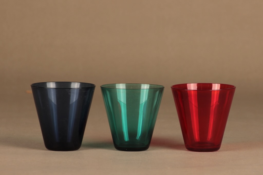 Nuutajärvi Kimara lasi, 20 cl, 6 kpl, suunnittelija Kaj Franck, 20 cl kuva 2