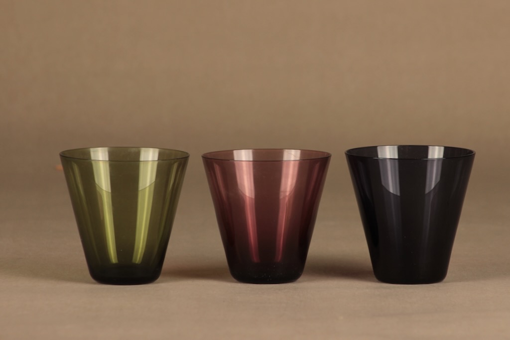 Nuutajärvi Kimara lasi, 20 cl, 6 kpl, suunnittelija Kaj Franck, 20 cl kuva 3