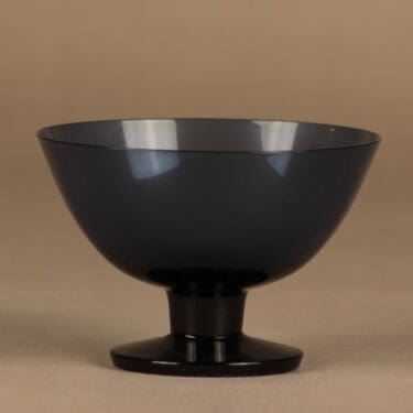 Nuutajärvi Juha dessert bowl, blue designer Kaj Franck
