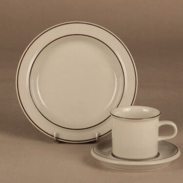 Arabia Fennica coffee cup and plates(2)