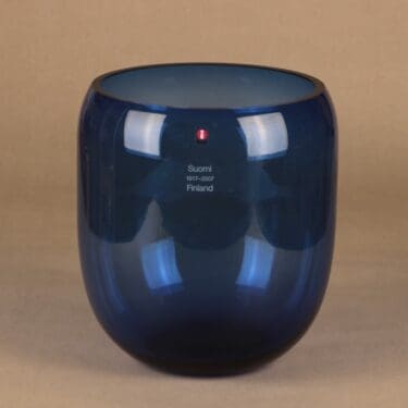 Iittala Pro Arte maljakko, signeerattu, suunnittelija Oiva Toikka, signeerattu