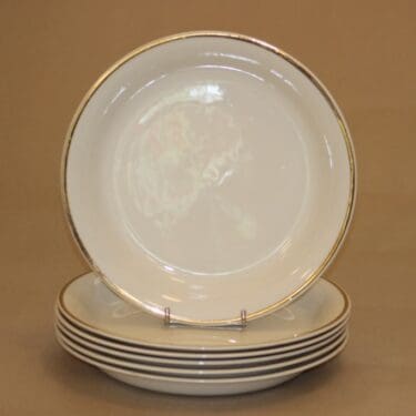 Arabia Arki lautanen 23 cm, 6 kpl suunnittelija Kaj Franck