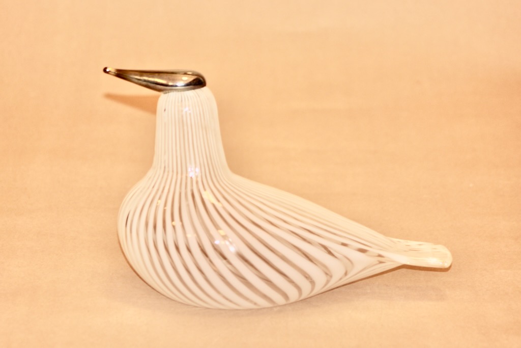 Nuutajärvi lintu Suomen Sotka, numeroitu suunnittelija Oiva Toikka