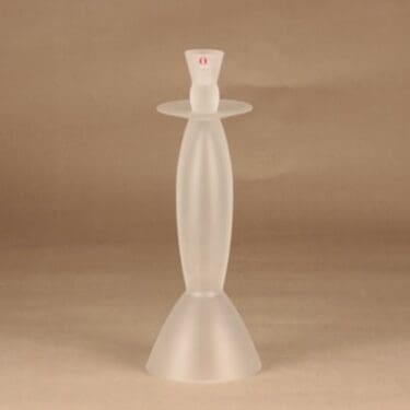 Iittala Calla kynttilänjalka, mattakirkas suunnittelija Kerttu Nurminen