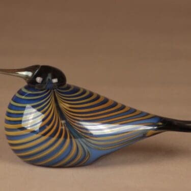 Nuutajärvi lintu Kirjatiira SSKK 2011, numeroitu suunnittelija Oiva Toikka