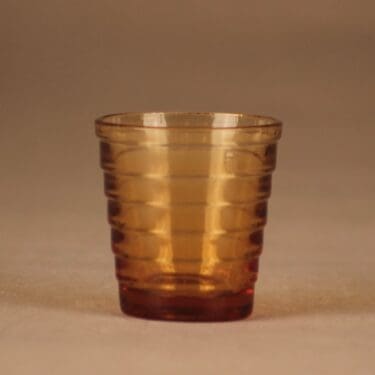 Karhula Bölgeblick schnapps glass 5 cl, amber