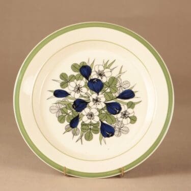 Arabia Krokus dinner plate, prototype