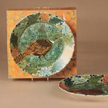 Arabia Pro Arte Hubertus plate Pheasant