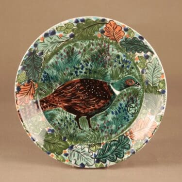 Arabia Pro Arte Hubertus plate Pheasant