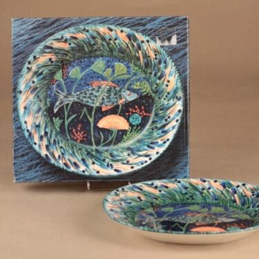 Arabia Pro Arte Hubertus plate Bass