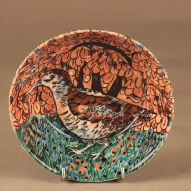 Arabia Pro Arte Hubertus plate Woodcock