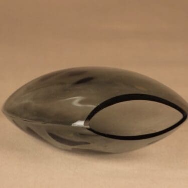 Iittala Aava maljakko, harmaa, suunnittelija Markku Salo, moderni