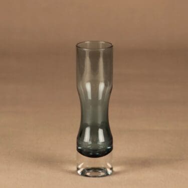 Riihimäen lasi 1459 vase, bluish gray