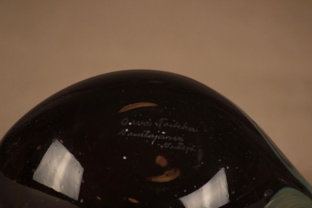 Nuutajärvi lintu , uniikki, suunnittelija Oiva Toikka, uniikki kuva 4