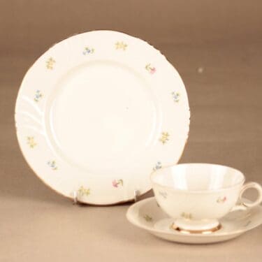 Arabia Kristiina coffee cup and plates(2)