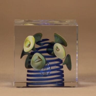 Nuutajärvi vuosikuutio, 2019, suunnittelija Oiva Toikka, 2019, signeerattu