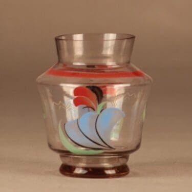 Kumela maljakko, käsinmaalattu, suunnittelija , käsinmaalattu