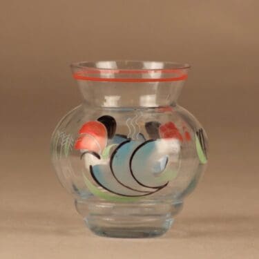 Kumela vase, hand-painted designer 
