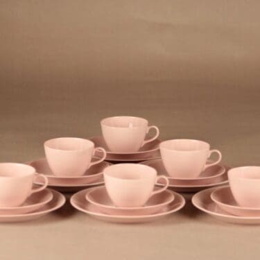 Arabia coffee cup and plates(2), 6 pcs