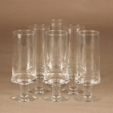 Iittala Marski olutlasi, 30 cl, 6 kpl, suunnittelija Tapio Wirkkala, 30 cl