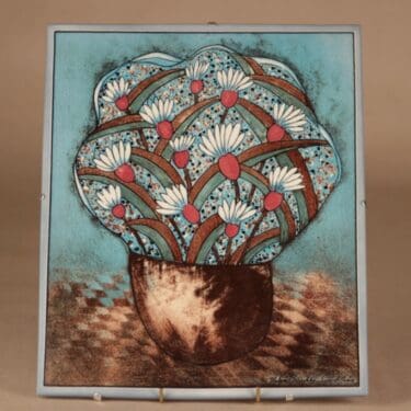 Arabia HLS seinätaulu, Sydämelliset onnittelut, suunnittelija Heljä Liukko-Sundström, Sydämelliset onnittelut