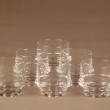 Iittala Marski lasi, kirkas, 6 kpl, suunnittelija ,