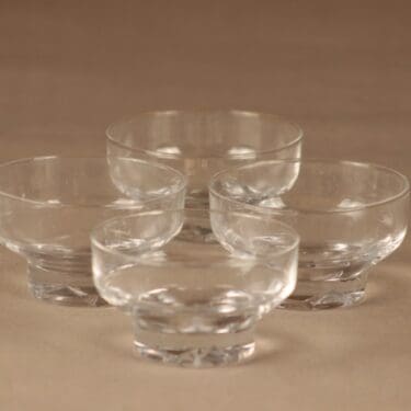 Iittala Jäänsärkijä annoskulho, 20 cl, 4 kpl, suunnittelija Tapio Wirkkala, 20 cl