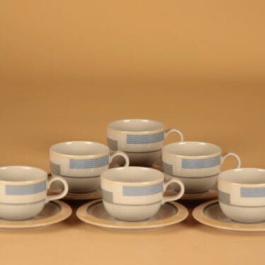 Arabia Kombi coffee cup 6 pcs designer Kati Tuominen-Niittylä