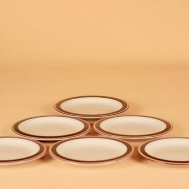 Arabia Reimari plate 17 cm, 6 pcs design Inkeri Leivoer 