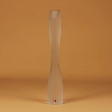 Iittala Marcel kynttilänjalka, signeerattu, suunnittelija Timo Sarpaneva, signeerattu, signeerattu